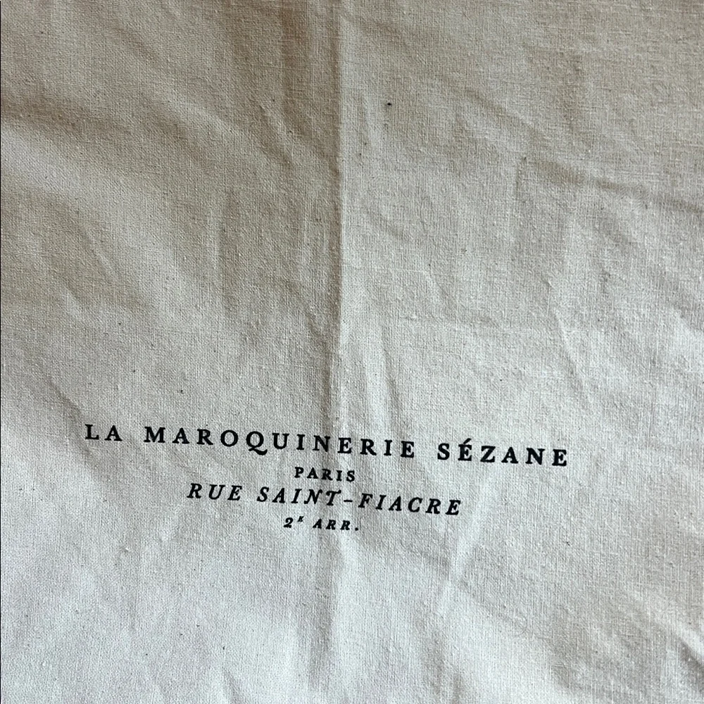 Sezane Justine Basket bag with navy - Picture 5 of 14
